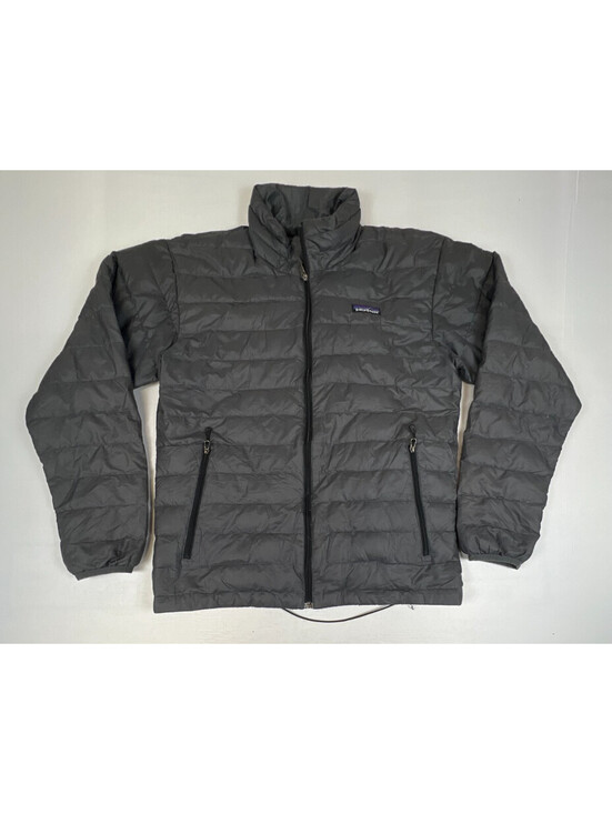 Patagonia Other - Patagonia Men XS Down Jacket Grey Full Zip Puffer Outerwear Warm Lightweight